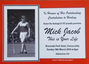 Read more about the article MICK JACOB-“This Is Your Life” Tonight At The Riverside