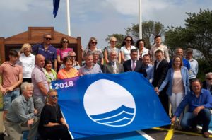 Read more about the article Carne beach proudly hoists its first Blue Flag