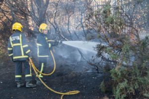 Read more about the article Lucky escape as fire rages in Gorey housing estate