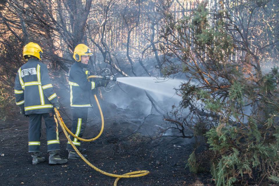 Read more about the article Lucky escape as fire rages in Gorey housing estate