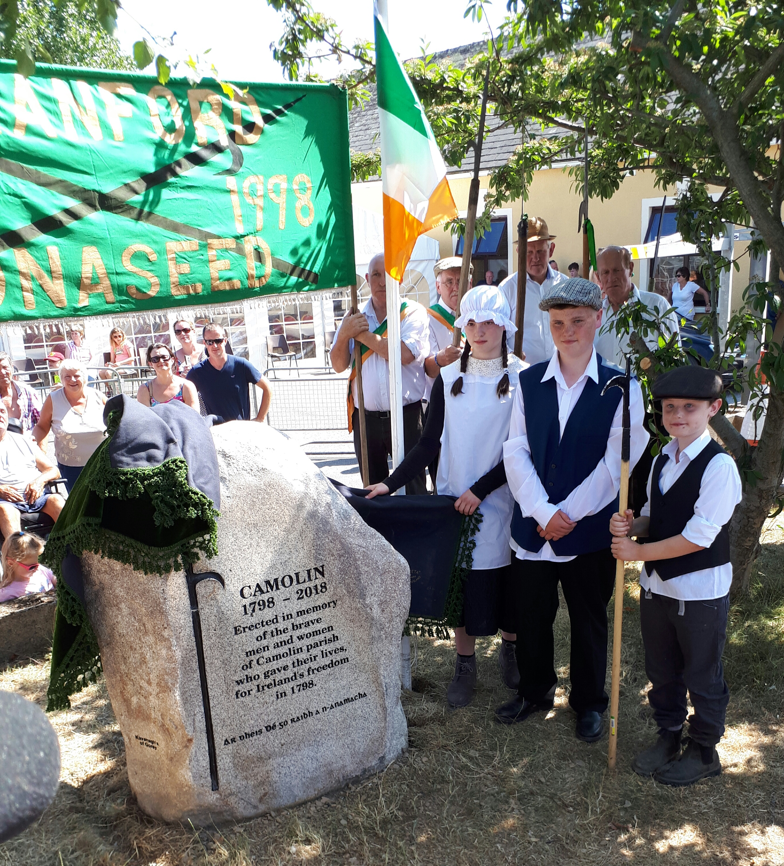 Read more about the article Camolin remembers its heroes from the past