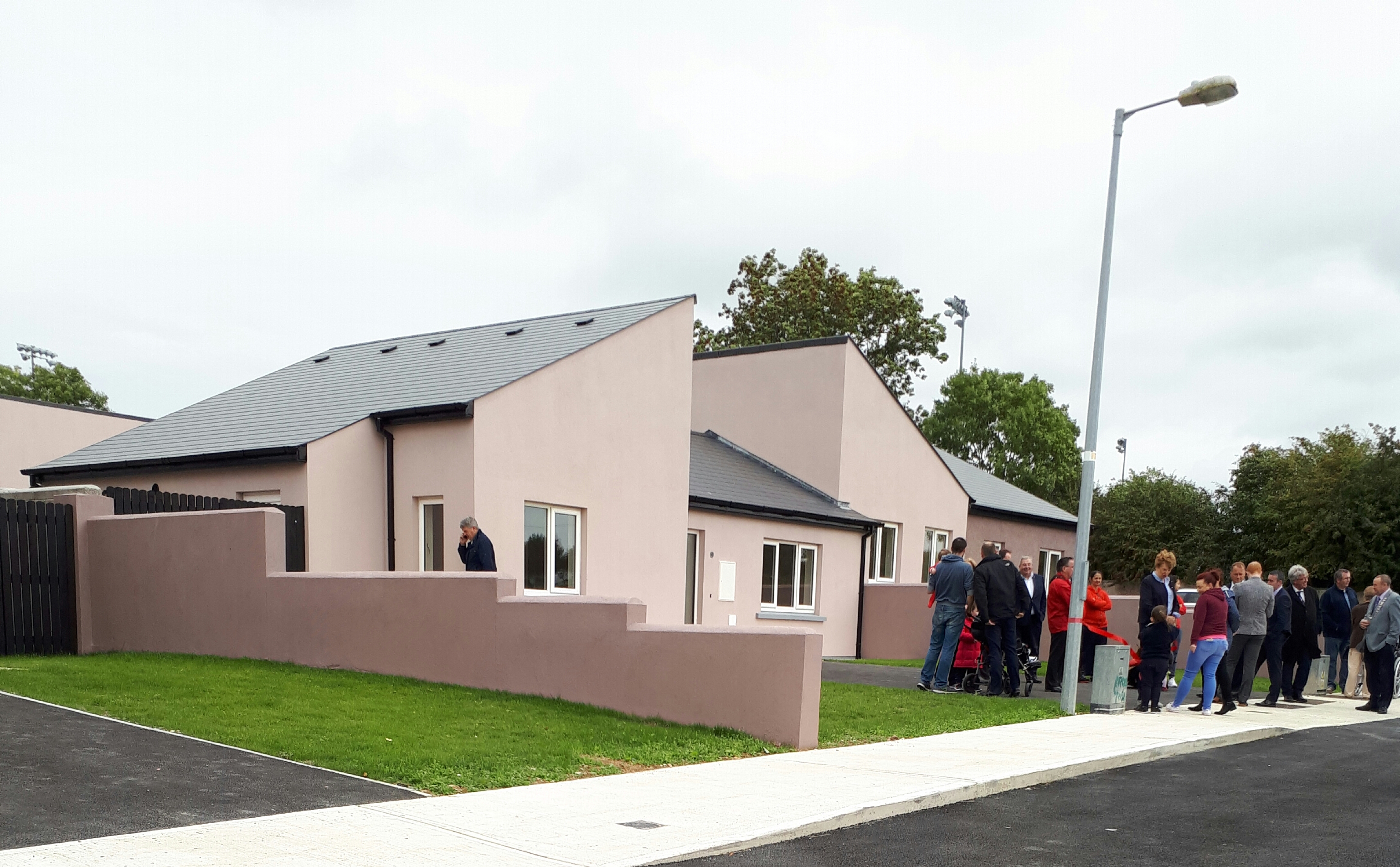 You are currently viewing Minister opens Enniscorthy housing scheme