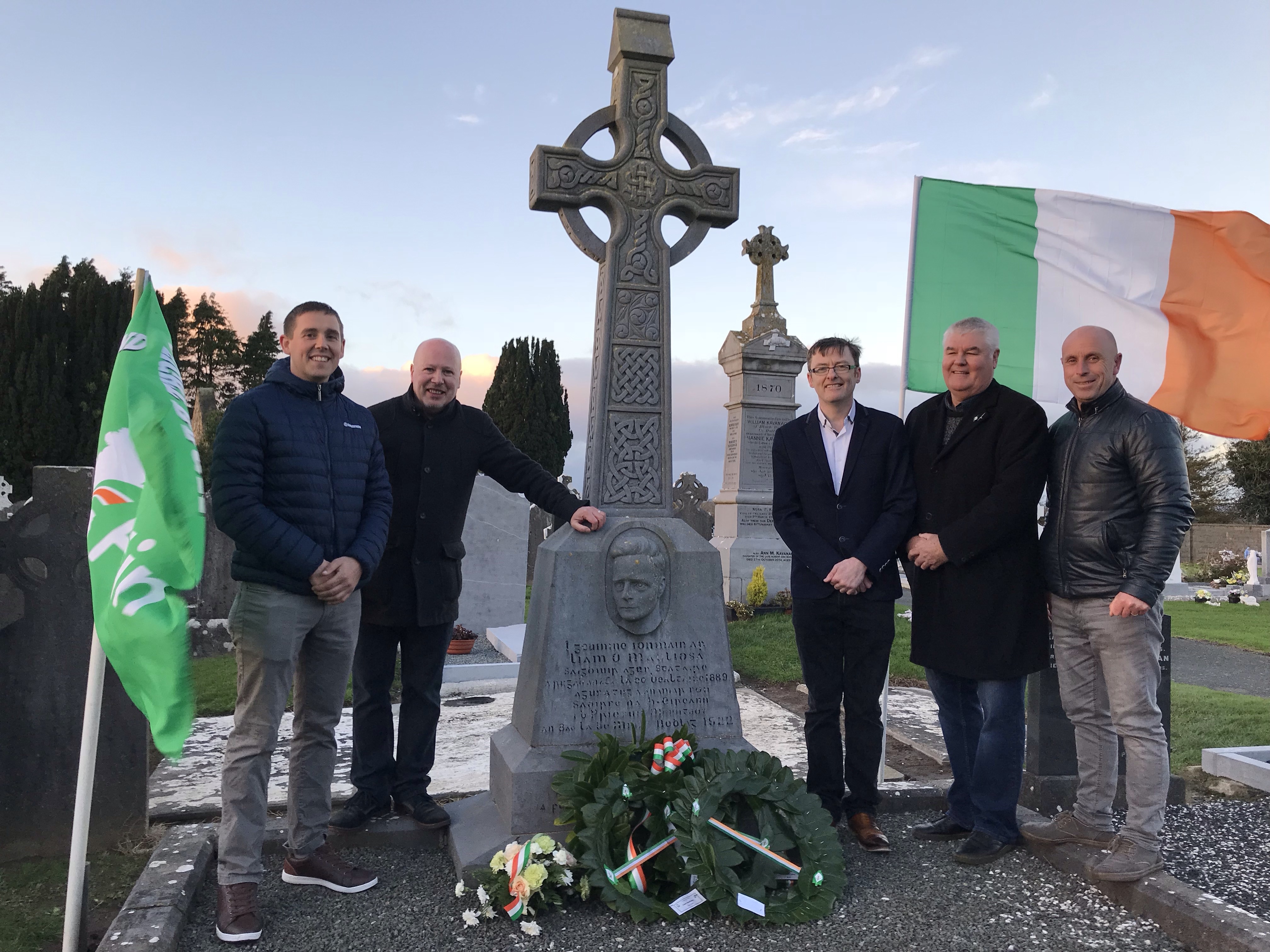 Read more about the article T.D. addressed Sinn Fein tribute to Mellows