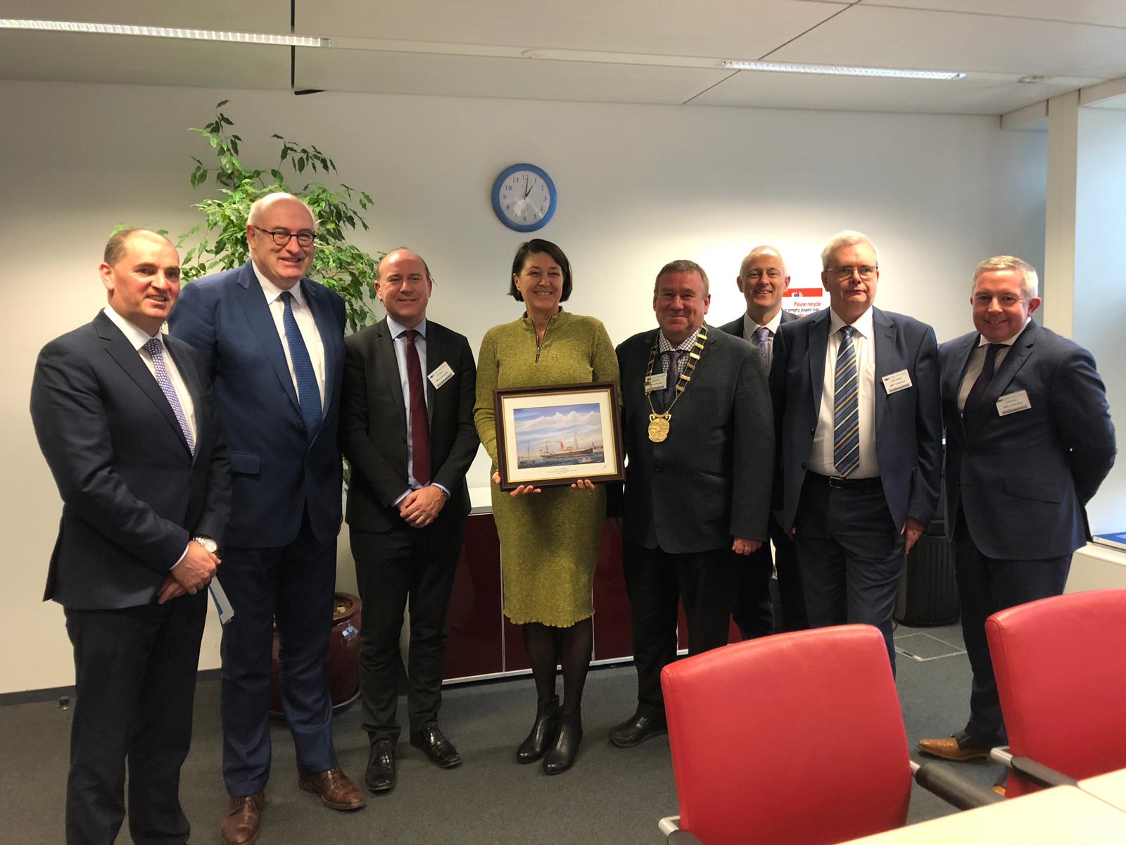 You are currently viewing Wexford delegation takes Rosslare Europort concerns to Brussels