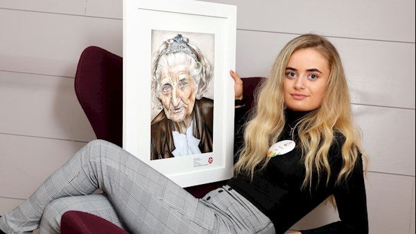 You are currently viewing Craanford’s Naoise wins national art contest