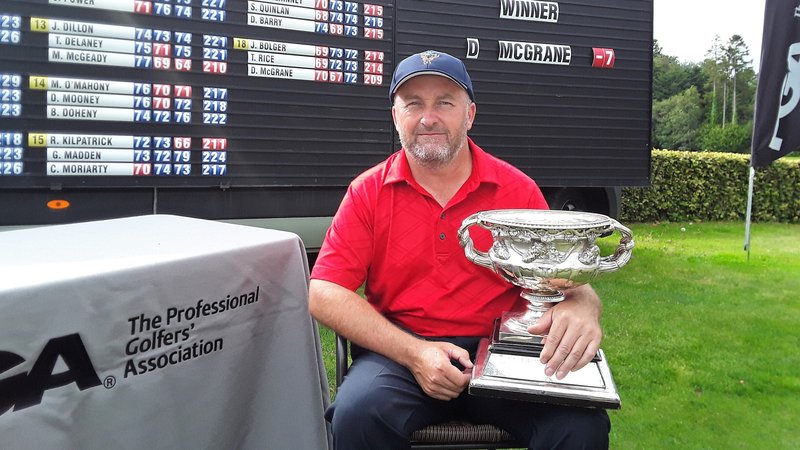 Read more about the article Damien McGrane wins second PGA title at Bunclody