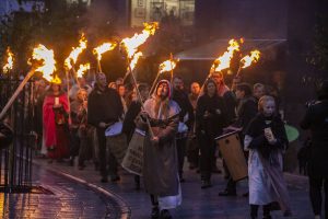 Read more about the article Wet weather fails to dampen Fire Festival fun