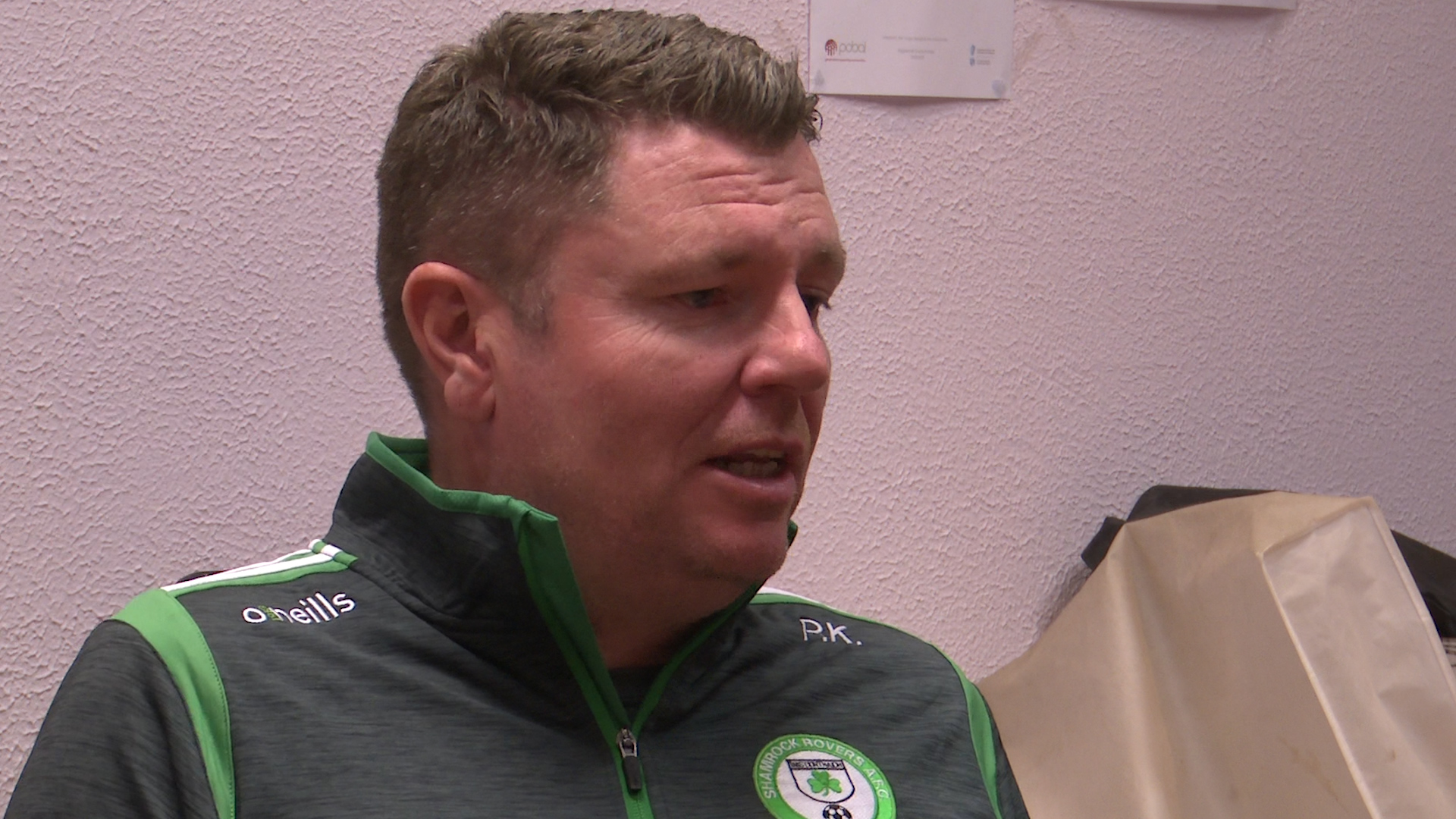 You are currently viewing Interview- Shamrock Rovers Manager- Paul Kirwan