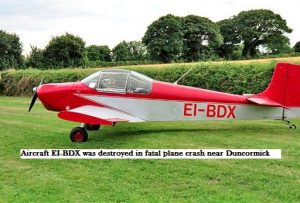 Read more about the article “Aircraft disintegrated in the air” over Duncormick: AAIU Report