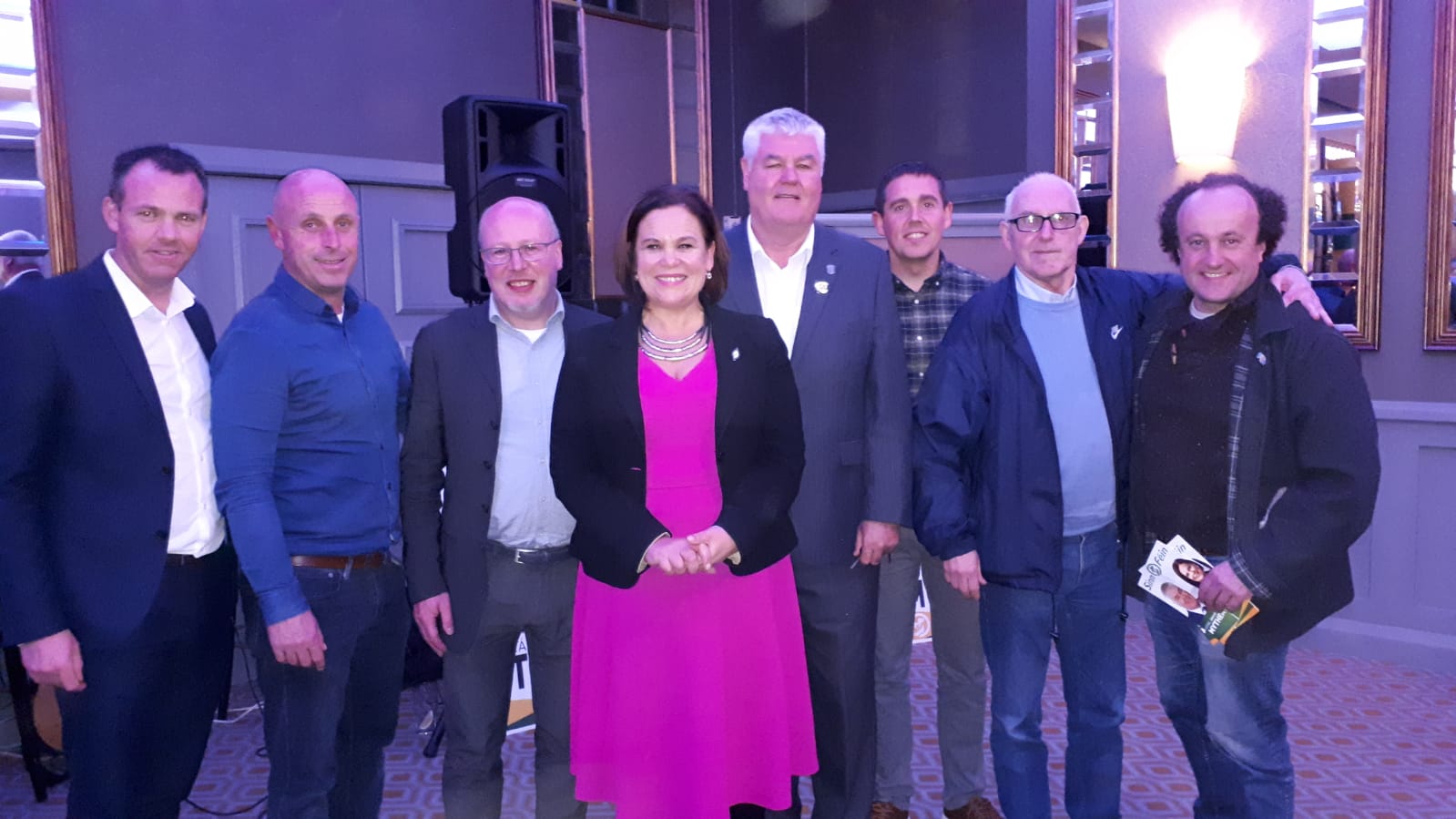 Read more about the article Mary Lou launches Johnny Mythen by-election campaign