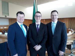 Read more about the article Welcome for Council’s youngest member Andrew Bolger