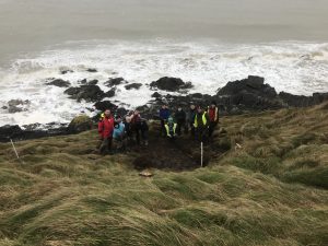 Read more about the article Historic WW11 ÉIRE sign recovered at Cahore Point