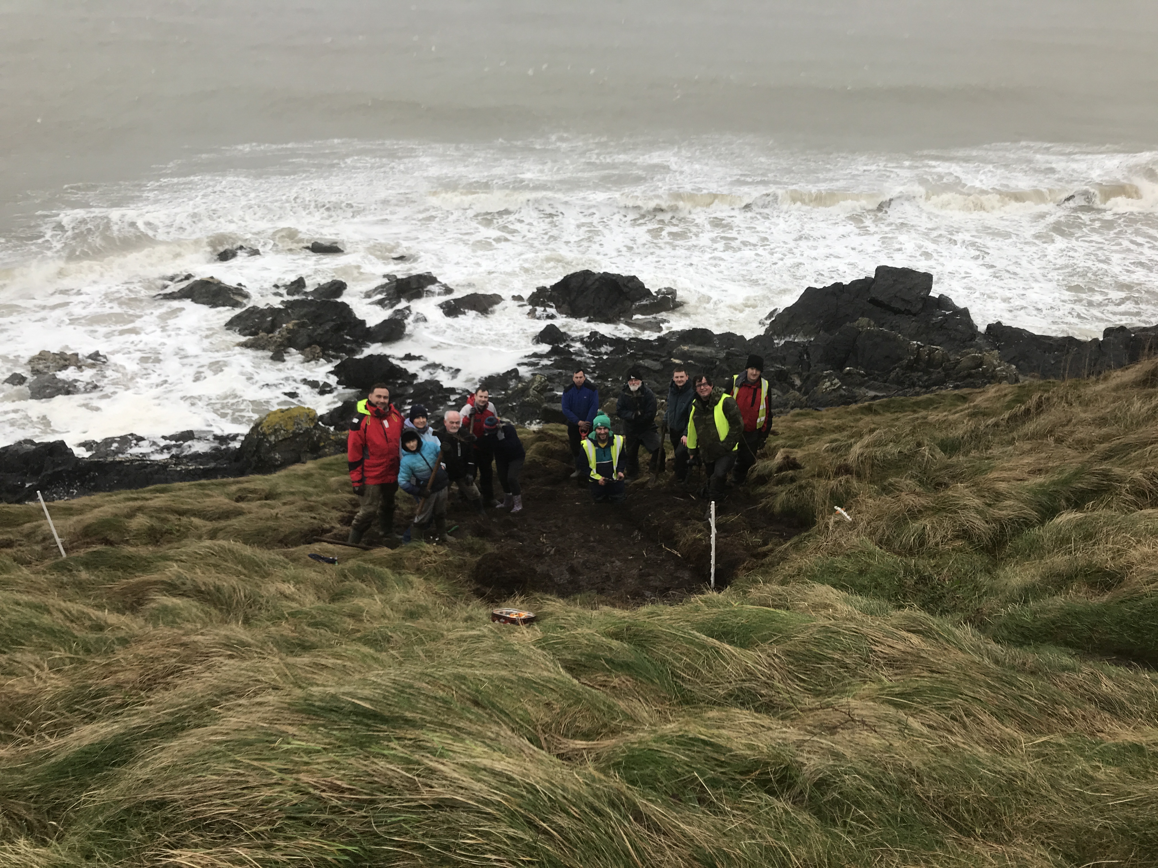 Read more about the article Historic WW11 ÉIRE sign recovered at Cahore Point