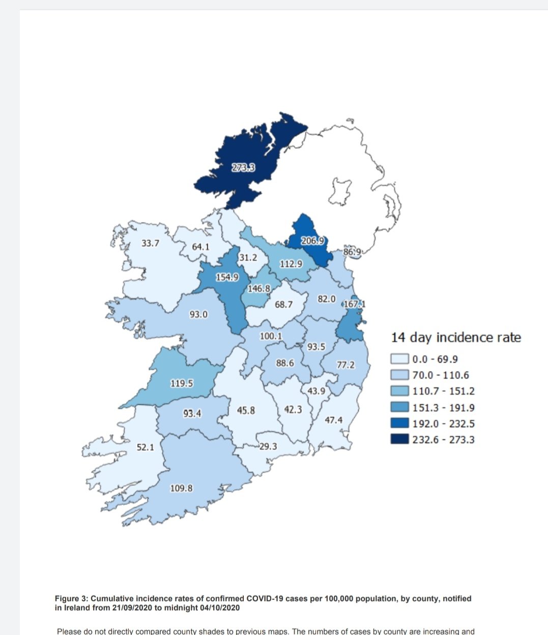 Read more about the article Wexford’s COVID Incidence Rate 41% Of National Average