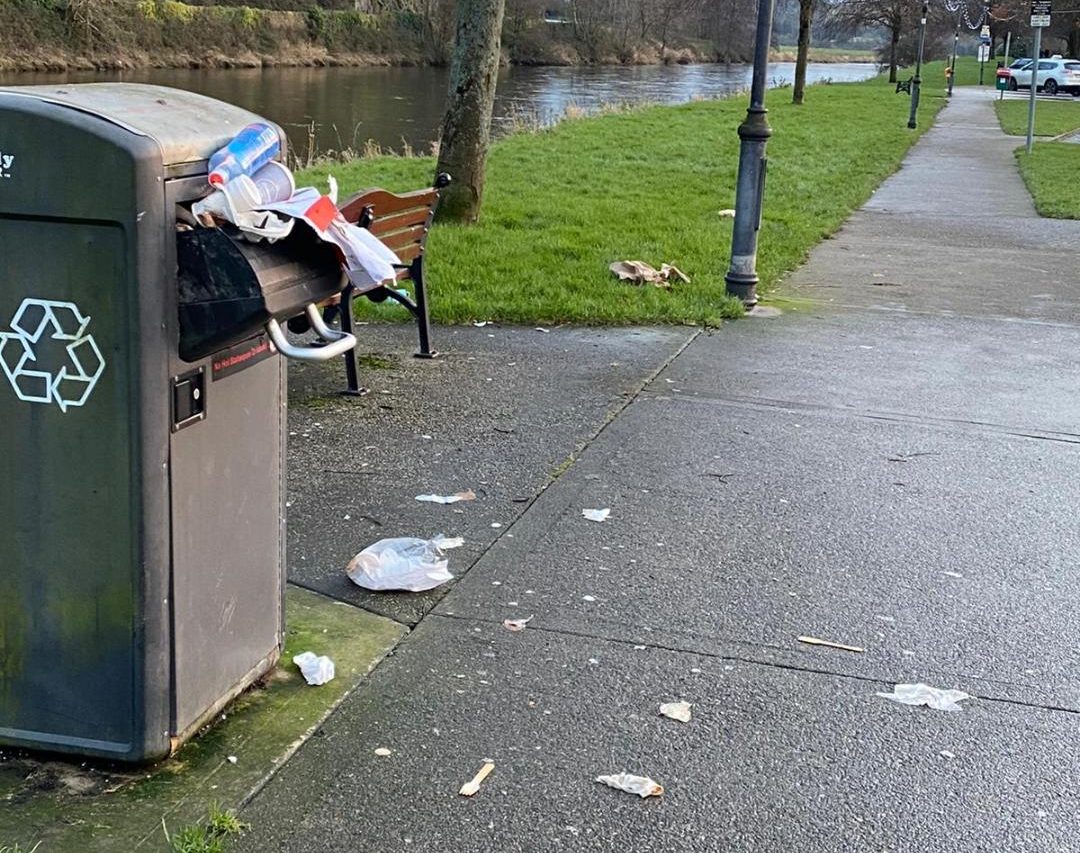 You are currently viewing Litter Bugs Blight Enniscorthy…again